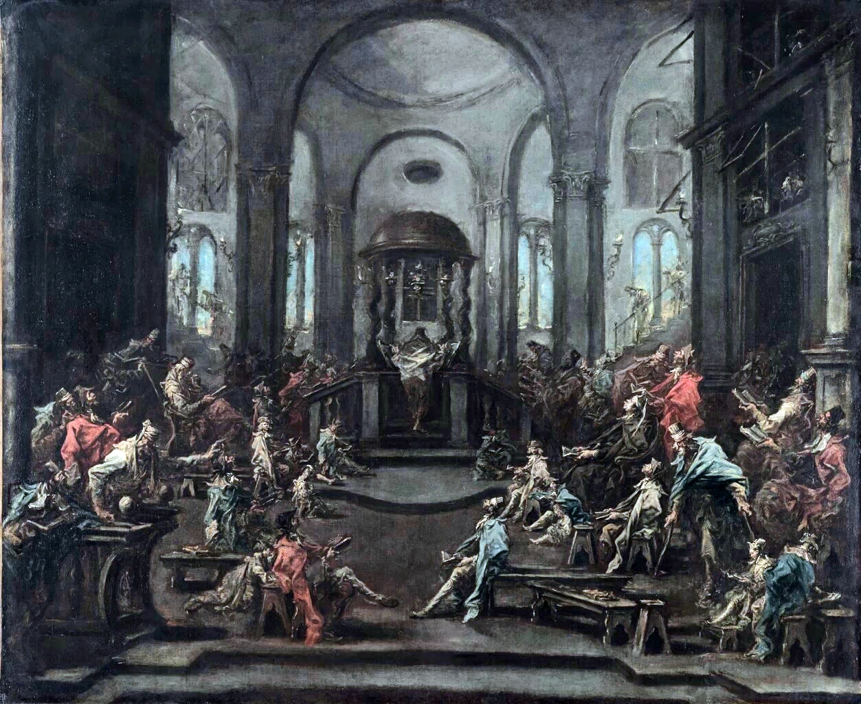 Interno di una sinagoga - Cleveland Museum of Art